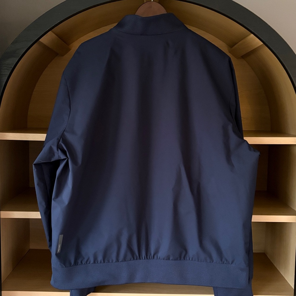 Calvin Klein Matte Bomber Jacket | Navy Blue | XXL - Picture 2 of 7